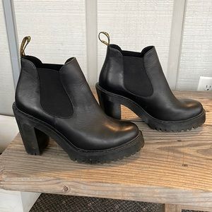 Dr. Marten Heeled Booties